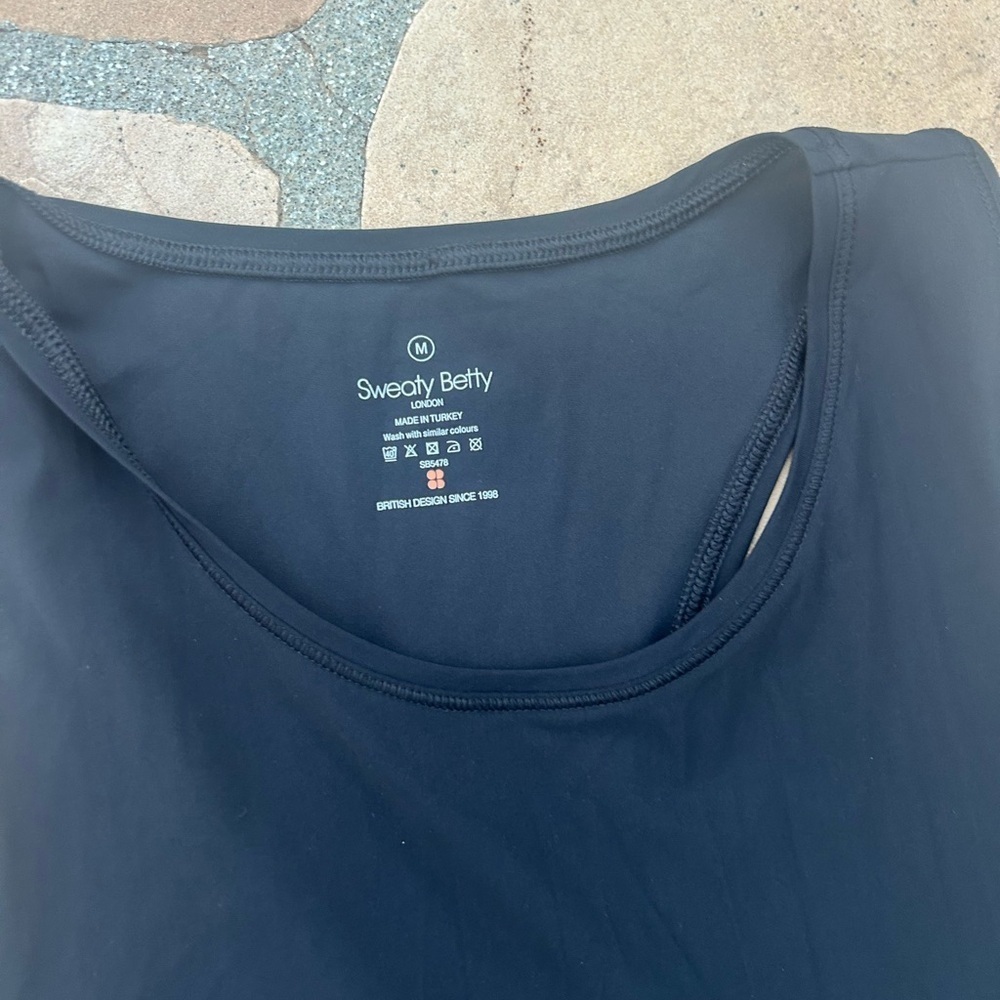 Sweaty Betty Athletic Black High Low Dress MN - Picture 2 of 3